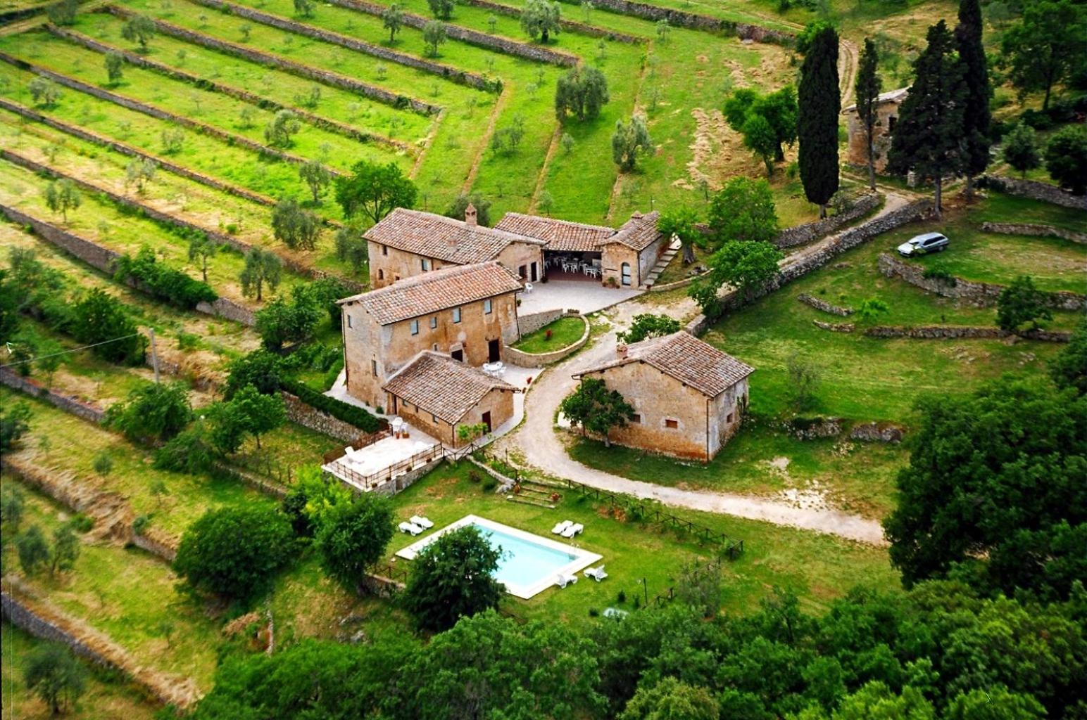 소비씰 Agriturismo Il Caggio 빌라 외부 사진